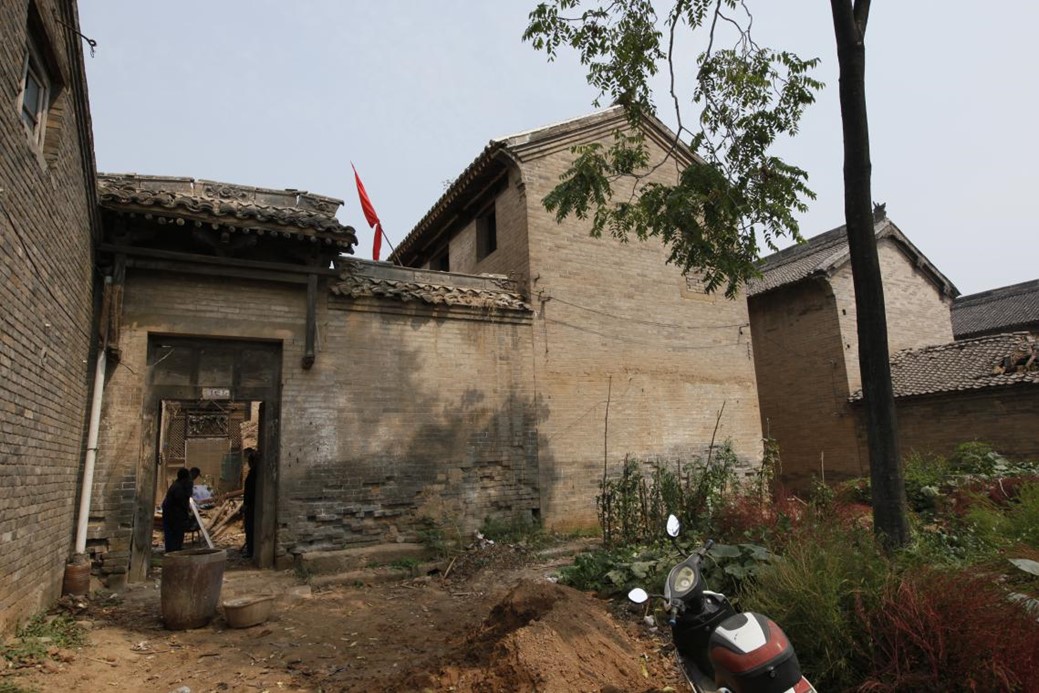 苏庄村贾家老院修缮前  朱昊田摄