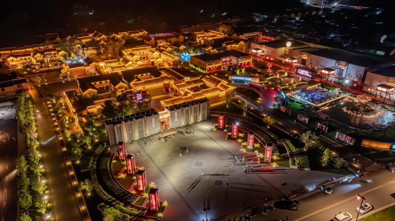 俯瞰山西省高平市苏庄村。张武军摄