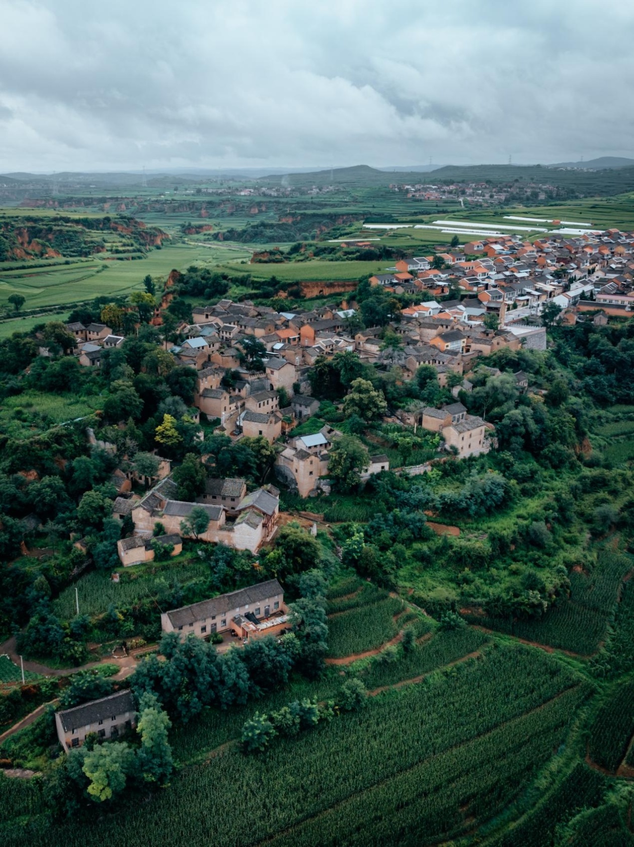 俯瞰永宁寨村。邱活 摄