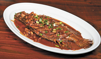 徽州臭鳜鱼。章可依摄