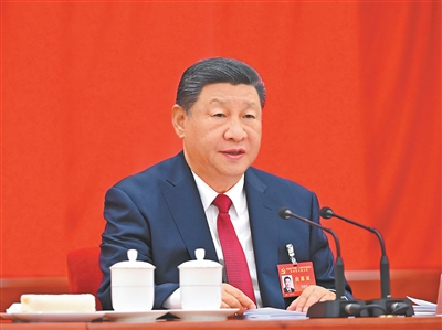 中国共产党第二十届中央委员会第四次全体会议,于2025年10月20日至23日在北京举行。中央委员会总书记习近平作重要讲话。新华社记者谢环驰摄 中国共产党第二十届中央委员会第四次全体会议,于2025年10月20日至23日在北京举行。中央委员会总书记习近平作重要讲话。新华社记者谢环驰摄