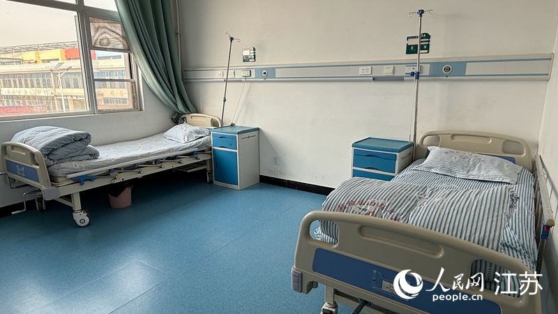 马站卫生院设老年病房 转型医养结合。人民网 杜沁萌摄